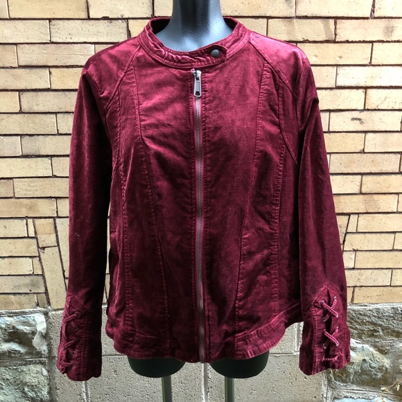 torrid velvet jacket
